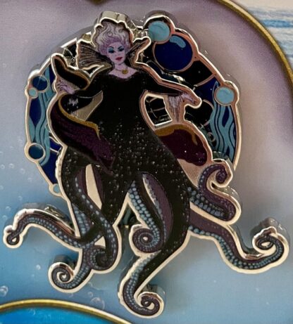 Disney Ursula LR Pin New On Card Front Close-up